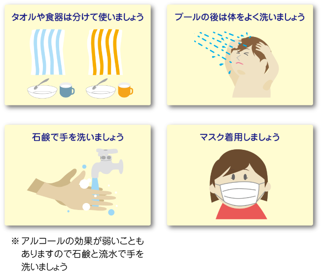 感染を防ぐには？