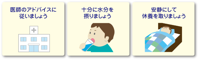 感染した時はどうすればいいの?