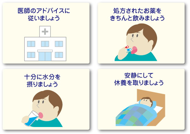 感染した時はどうすればいいの?