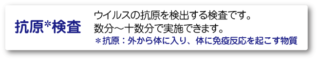 検査が行われます